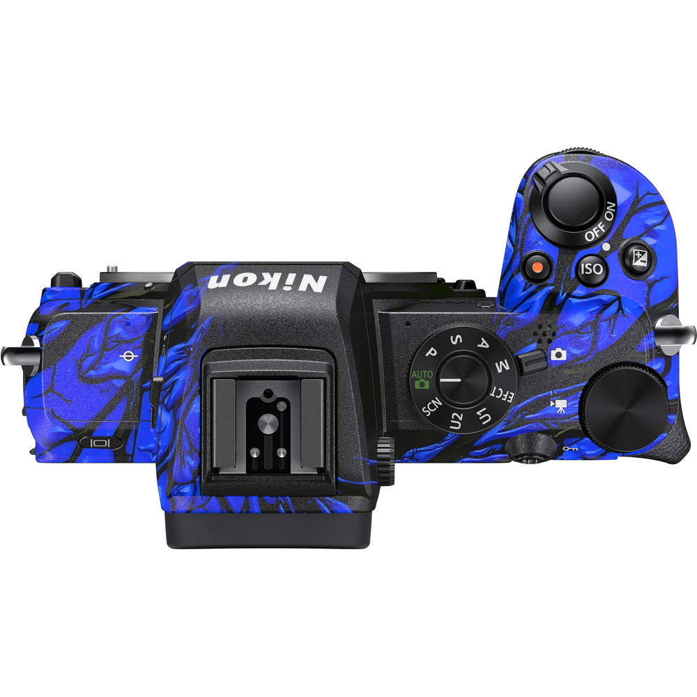 Venom Blue Nikon Z50 Camera Skin