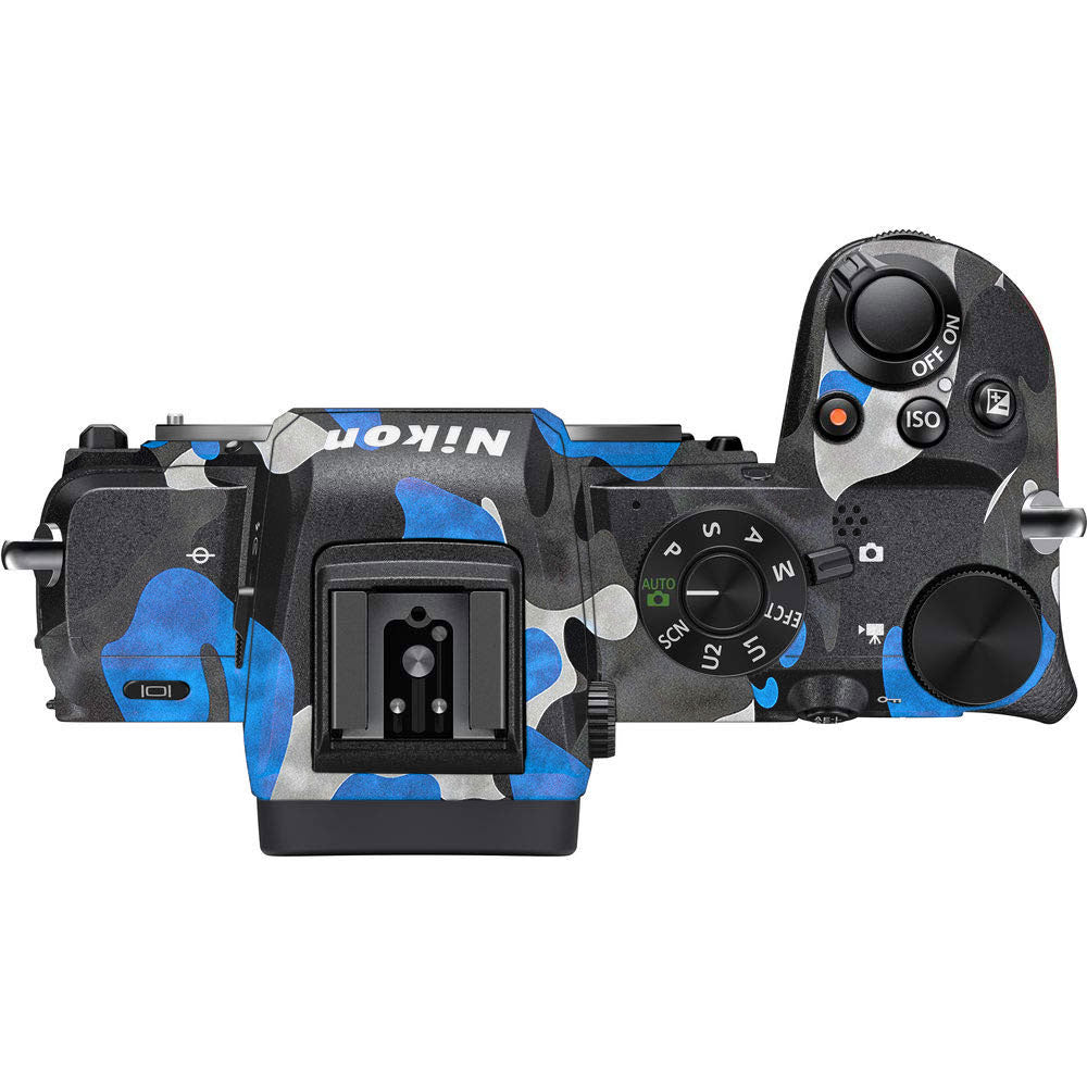 Blue Grey Camo Nikon Z50 Camera Skin