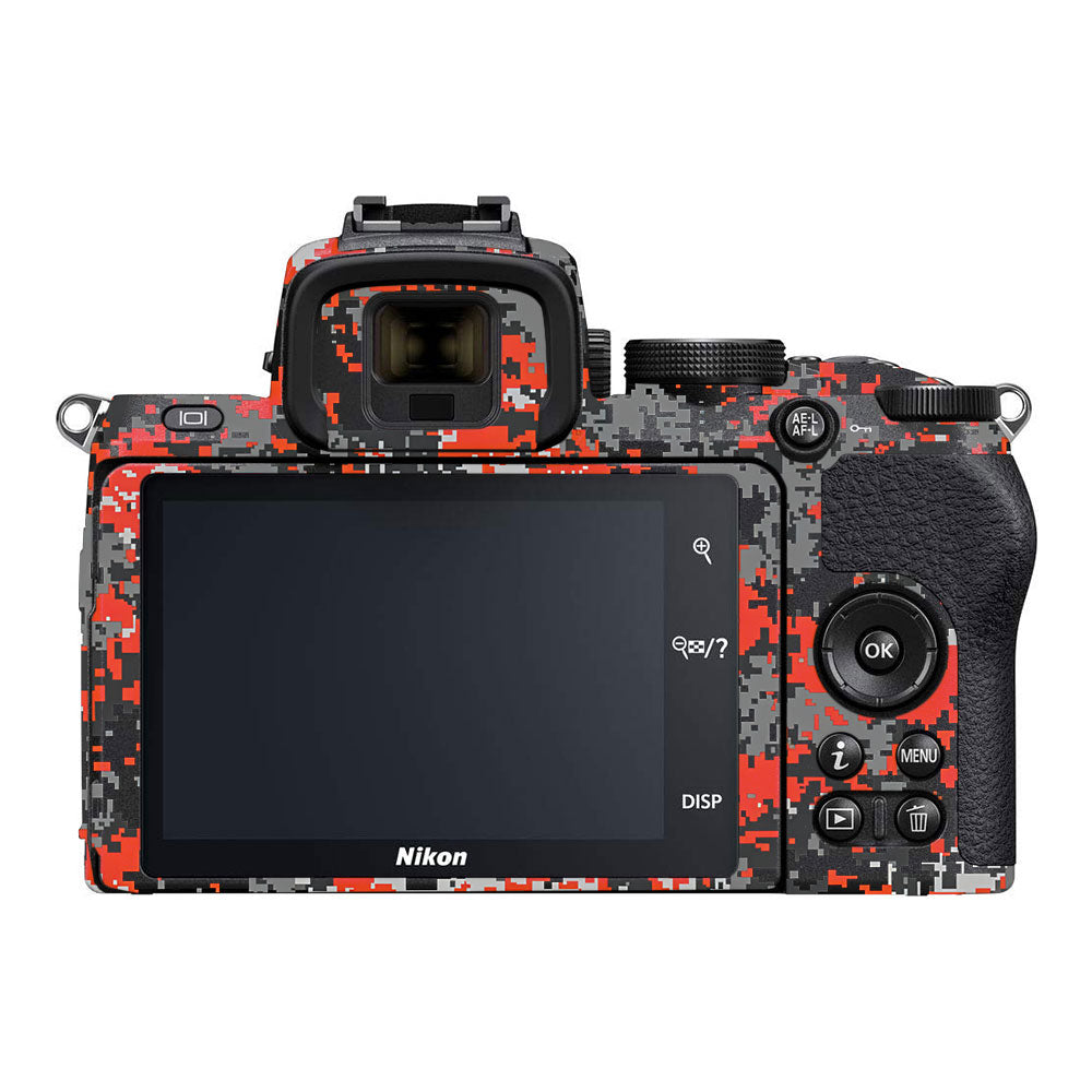 Inferno Pixel Nikon Z50 Camera Skin