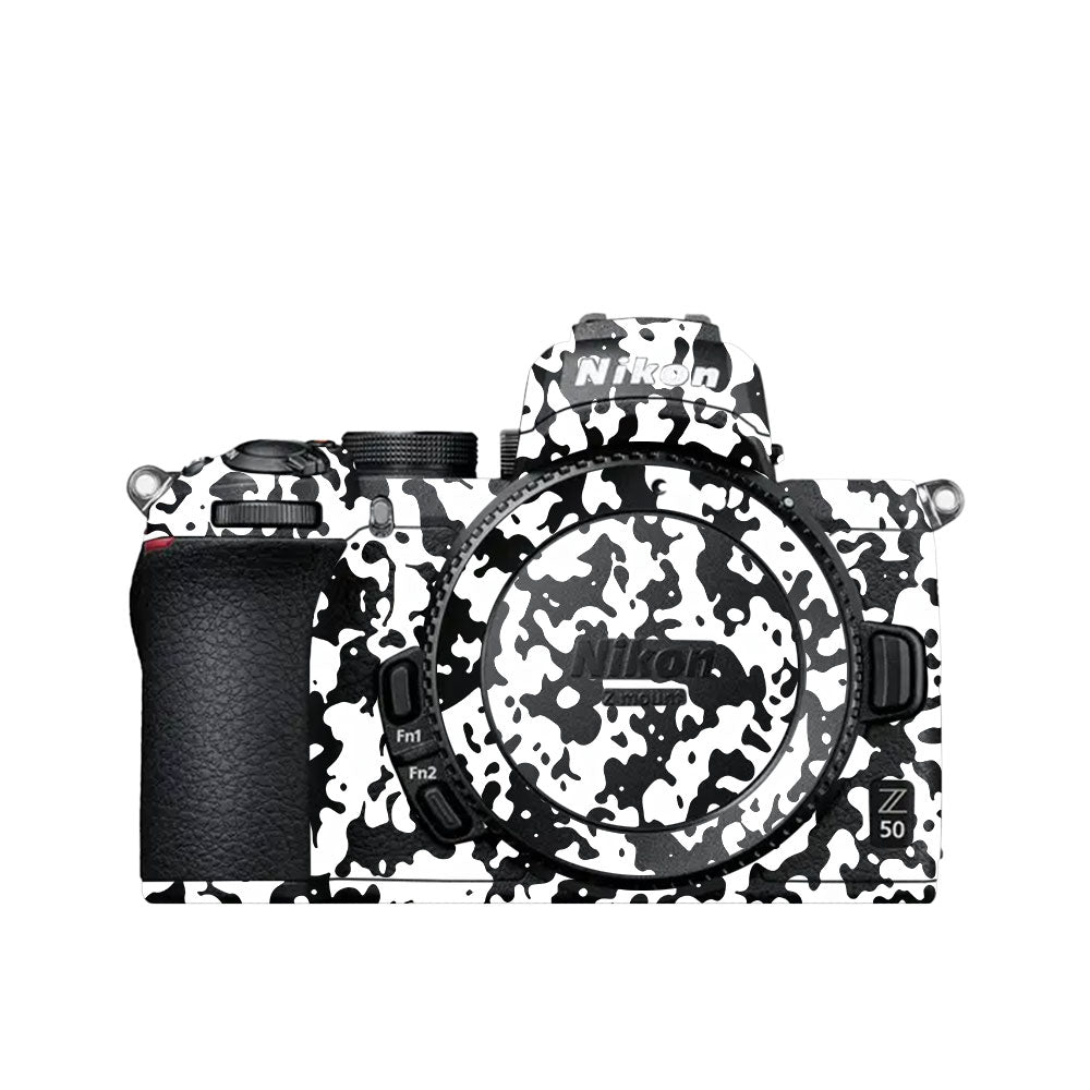 Snow Camo Nikon Z50 Camera Skin