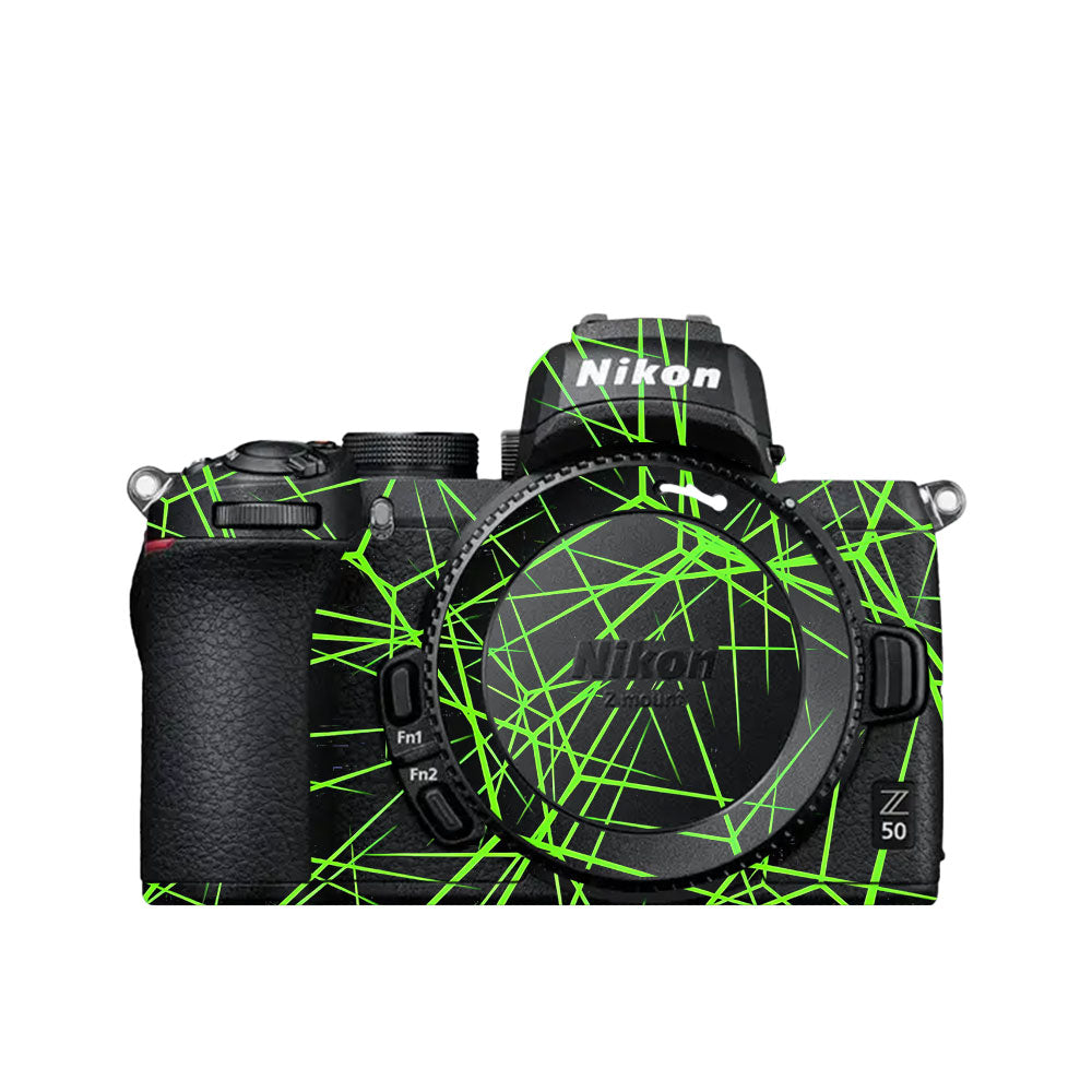 Neon Grid Nikon Z50 Camera Skin