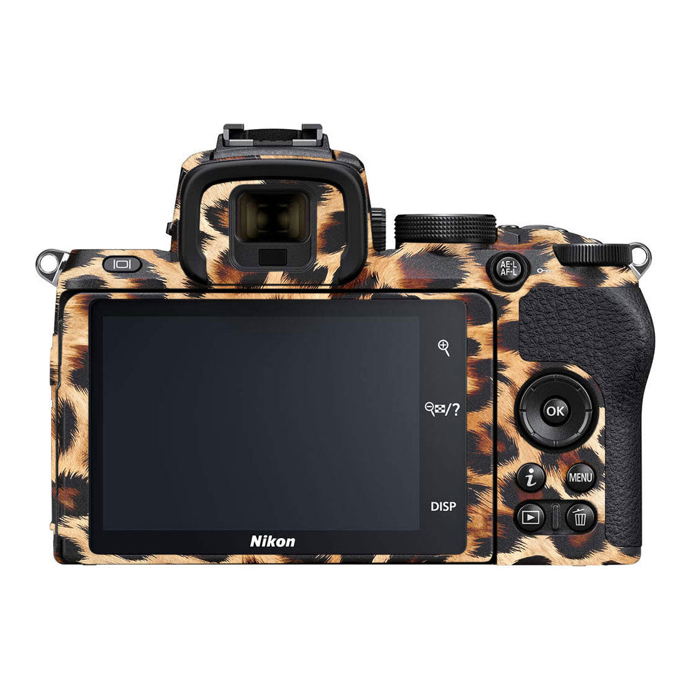 Classic Leopard Spots Nikon Z50 Camera Skin