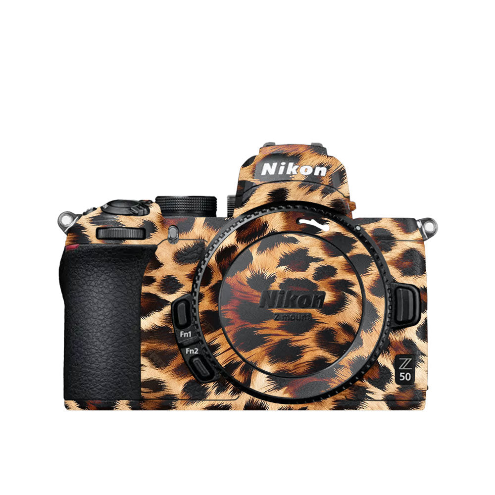 Classic Leopard Spots Nikon Z50 Camera Skin