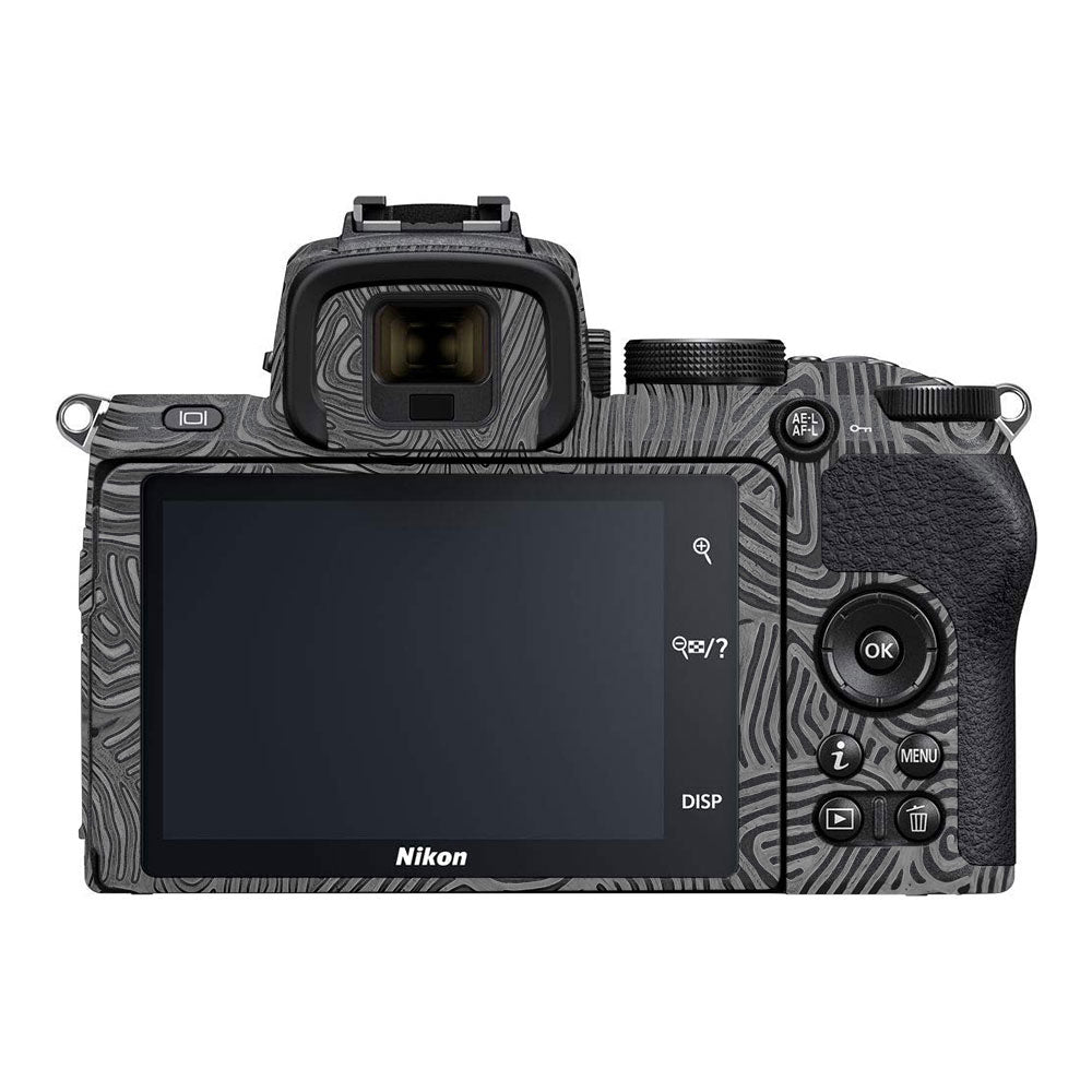 Monochrome Line Maze Nikon Z50 Camera Skin