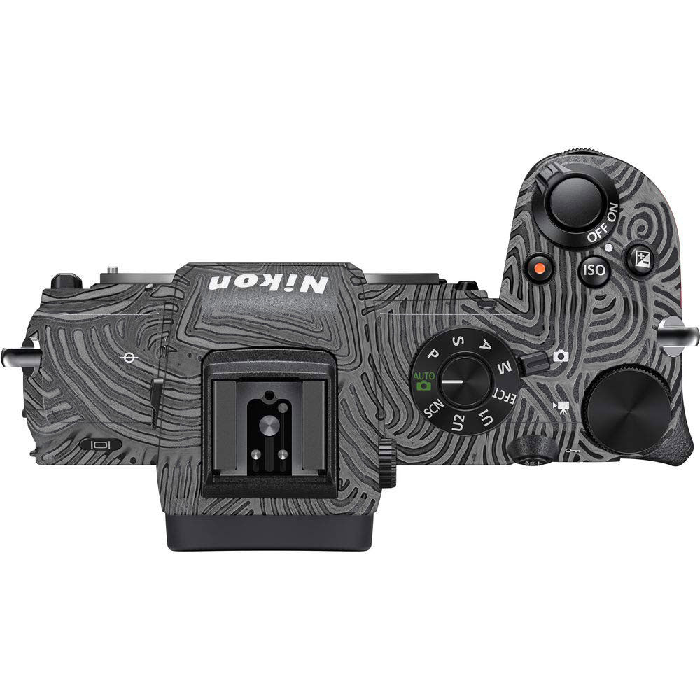 Monochrome Line Maze Nikon Z50 Camera Skin