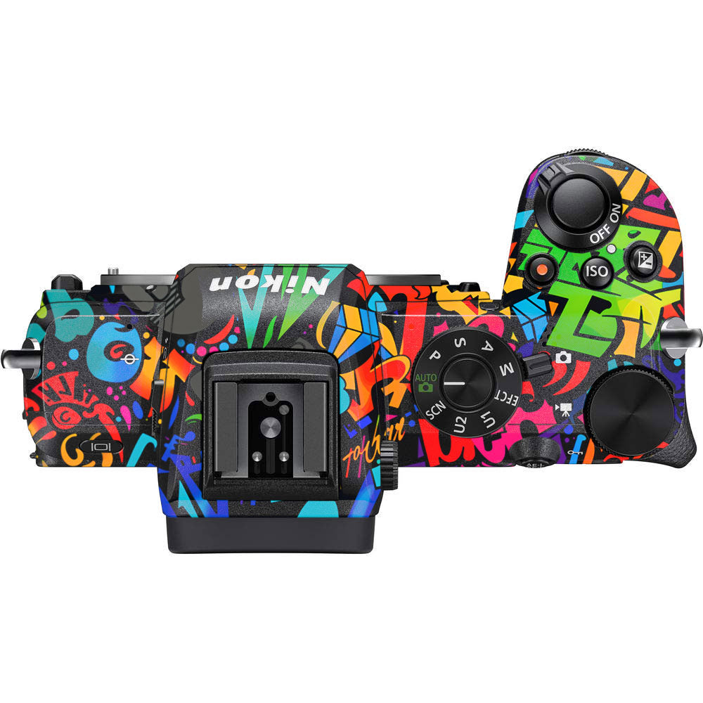 Colorful Urban Street Art Lettering Nikon Z50 Camera Skin