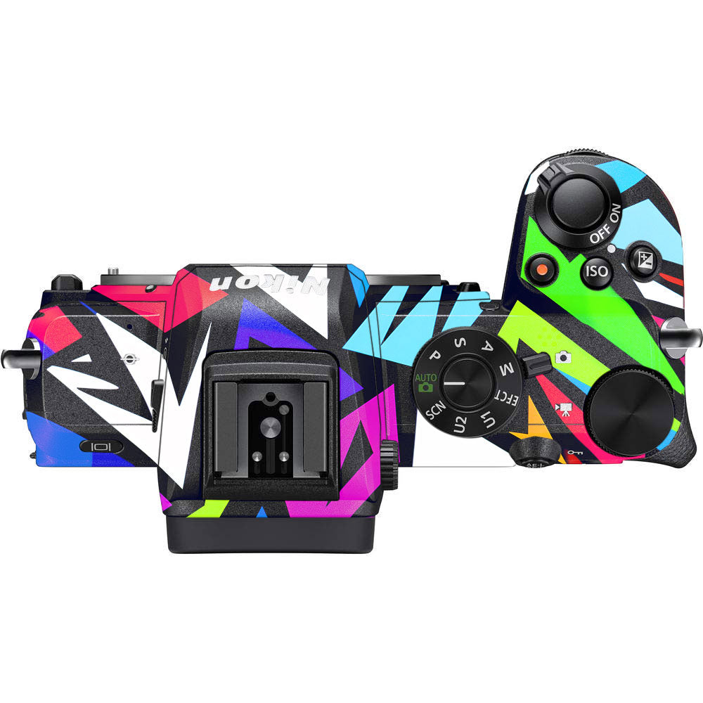 Bold Geometric Pop Nikon Z50 Camera Skin