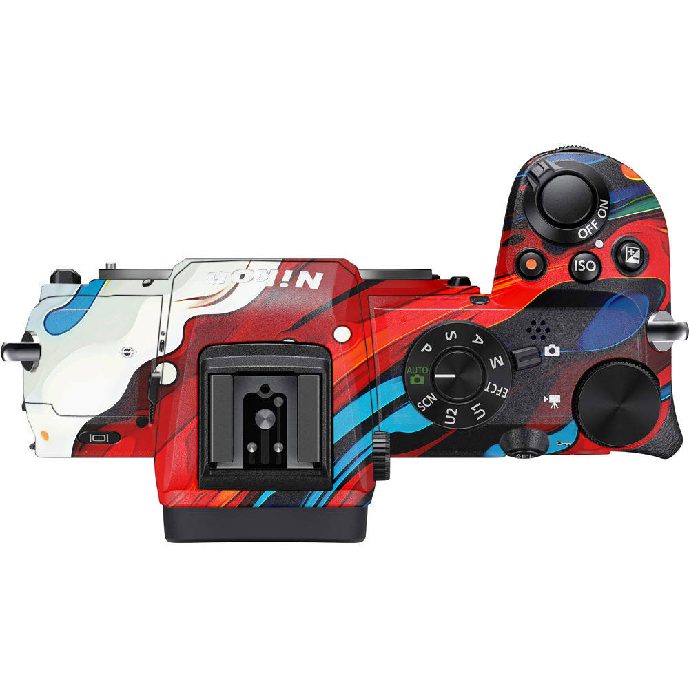 Fire & Ice Flow Nikon Z50 Camera Skin