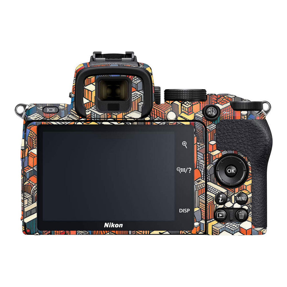 Isometric Cityscape Nikon Z50 Camera Skin