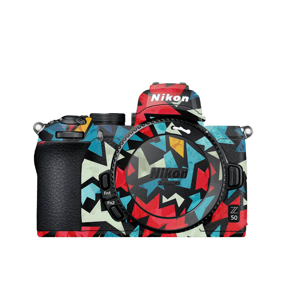 Pop Art Lightning Nikon Z50 Camera Skin