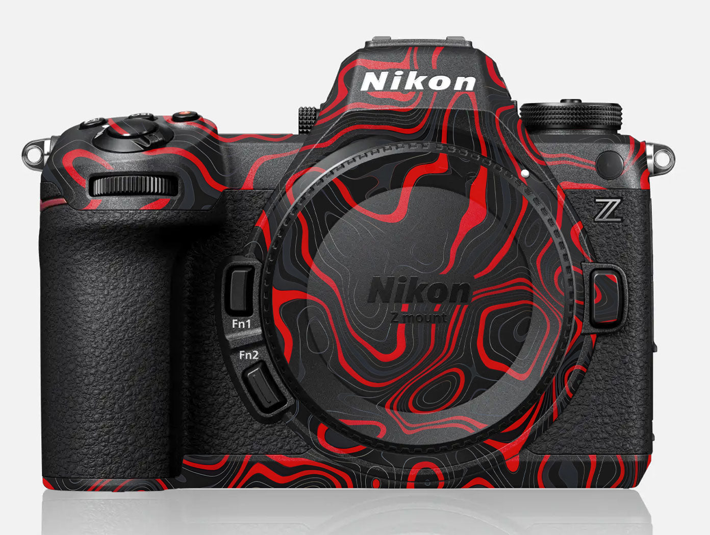 Crimson Waves Nikon Z6 III Camera Skin