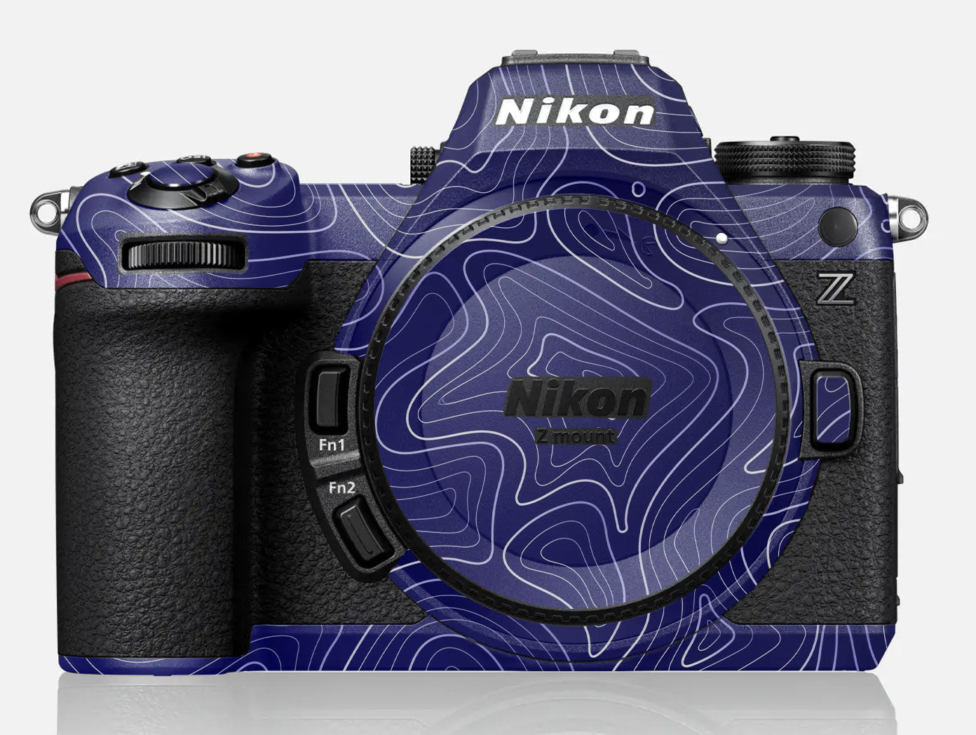Deep Blue Contour Nikon Z6 III Camera Skin