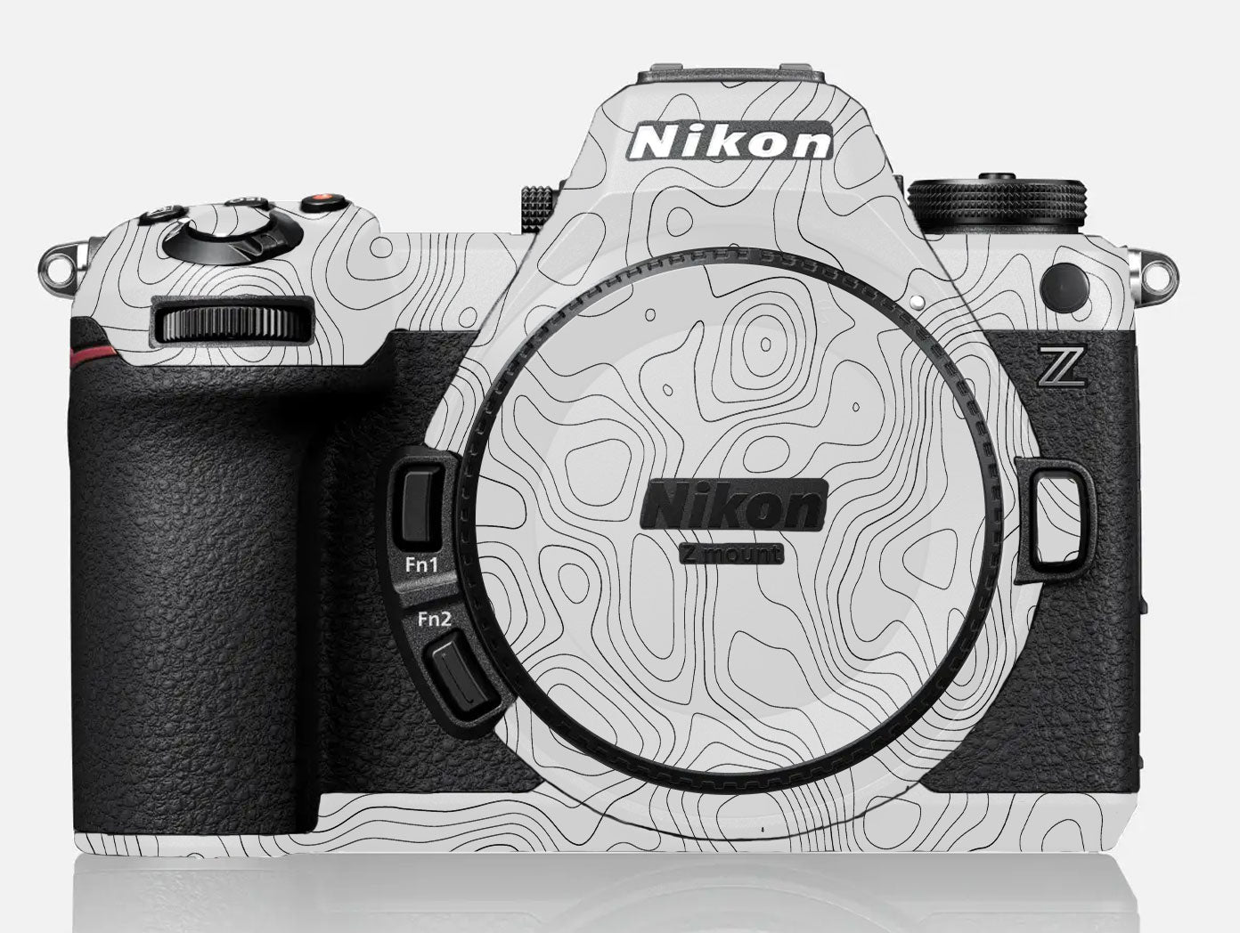 White Contour Design Nikon Z6 III Camera Skin