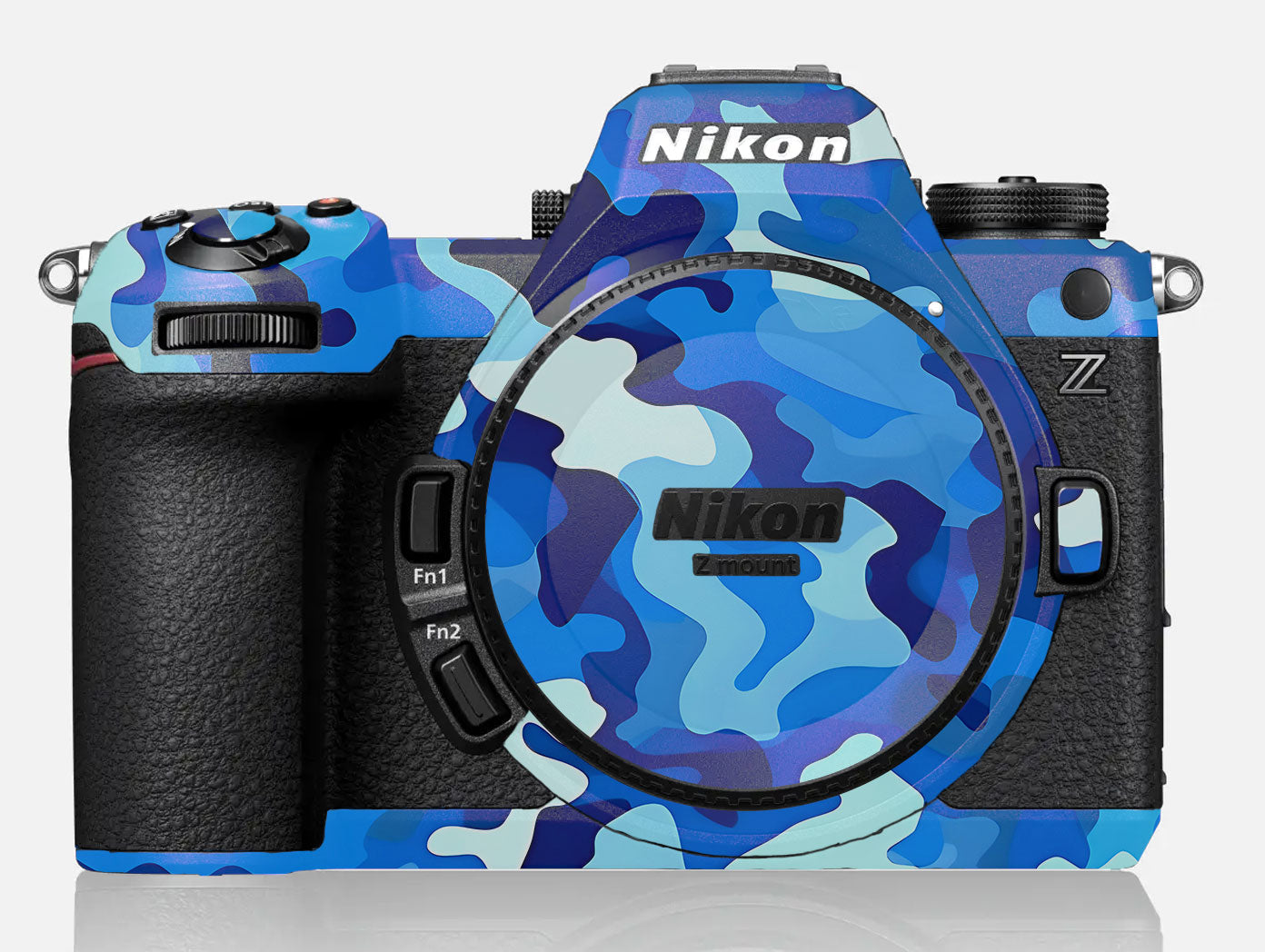 Arctic Blue Camo Pattern Nikon Z6 III Camera Skin