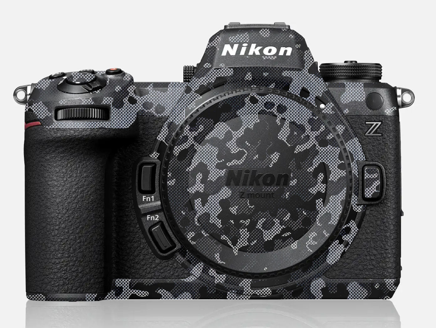 Stealth Grey Camo Nikon Z6 III Camera Skin