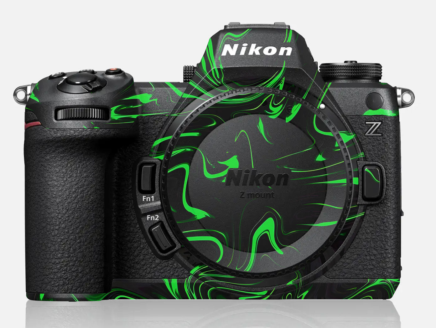 Green Liquid Pattern Nikon Z6 III Camera Skin