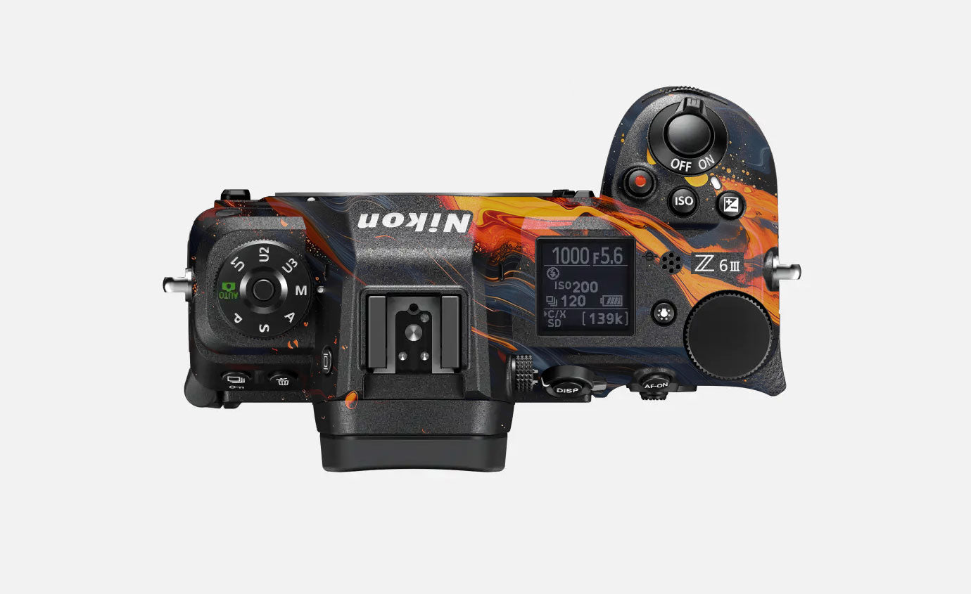 Lava Marble Nikon Z6 III Camera Skin