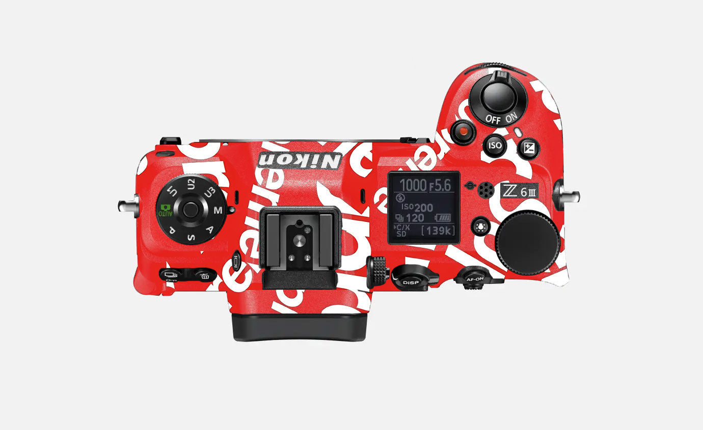 Supreme Red Nikon Z6 III Camera Skin