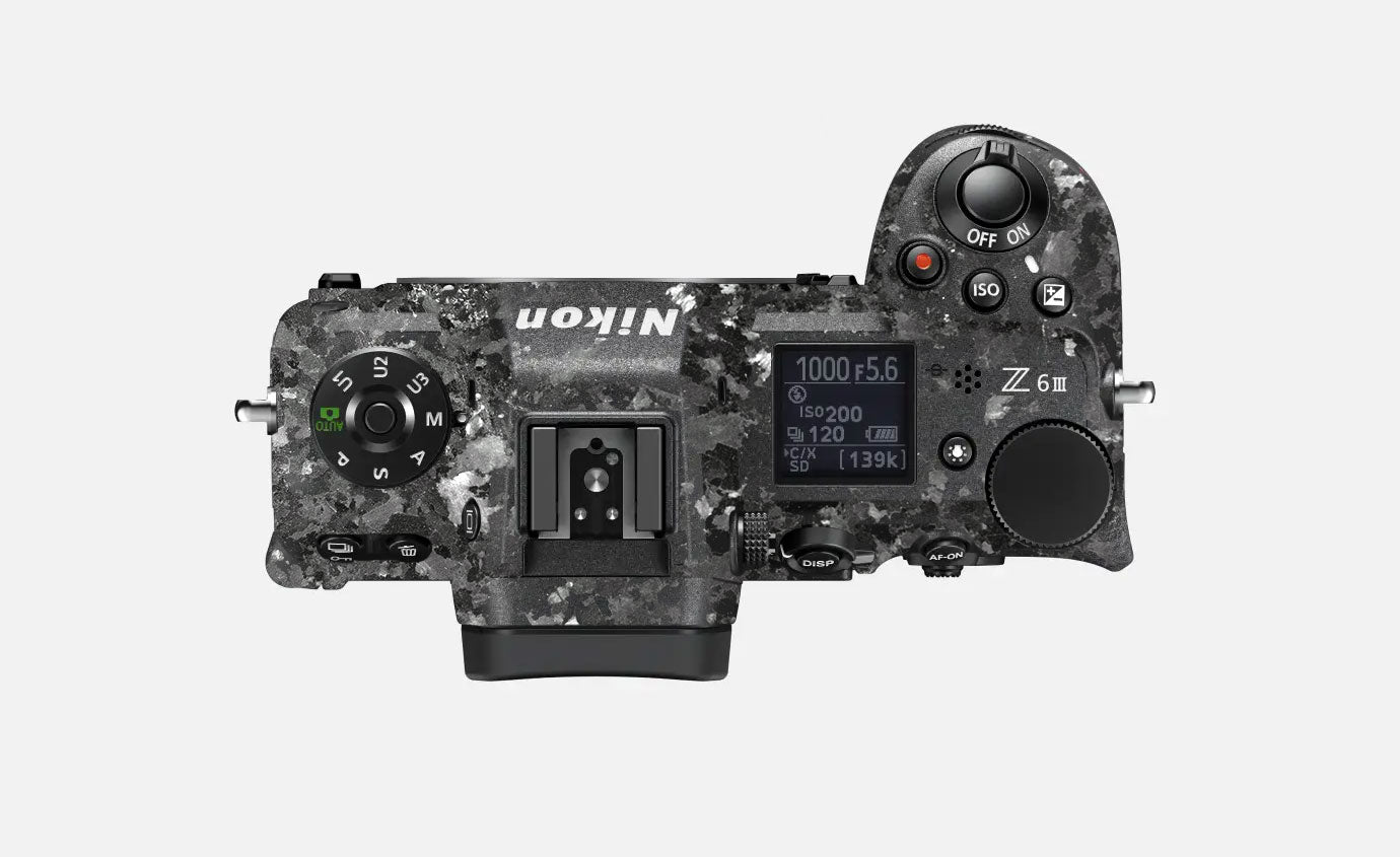 Black Granite Nikon Z6 III Camera Skin