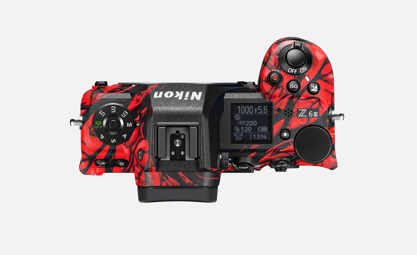 Venom Red Nikon Z6 III Camera Skin