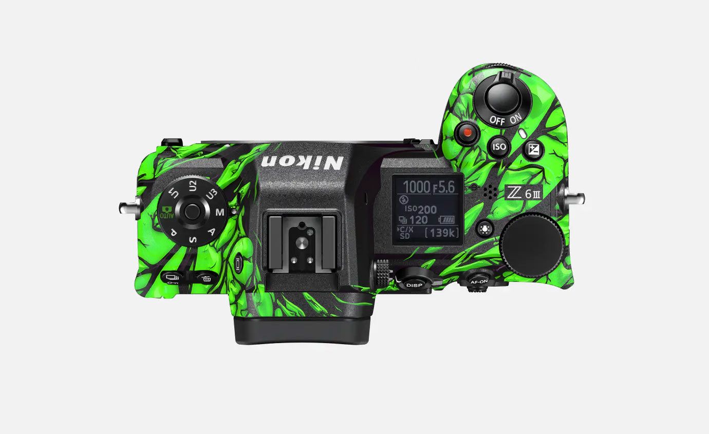 Venom Green Nikon Z6 III Camera Skin