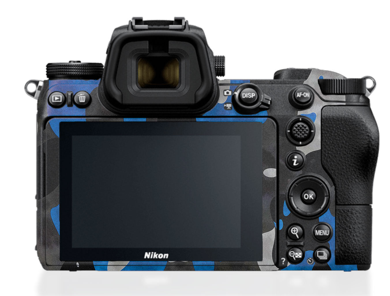 Blue Grey Camo Nikon Z6 III Camera Skin