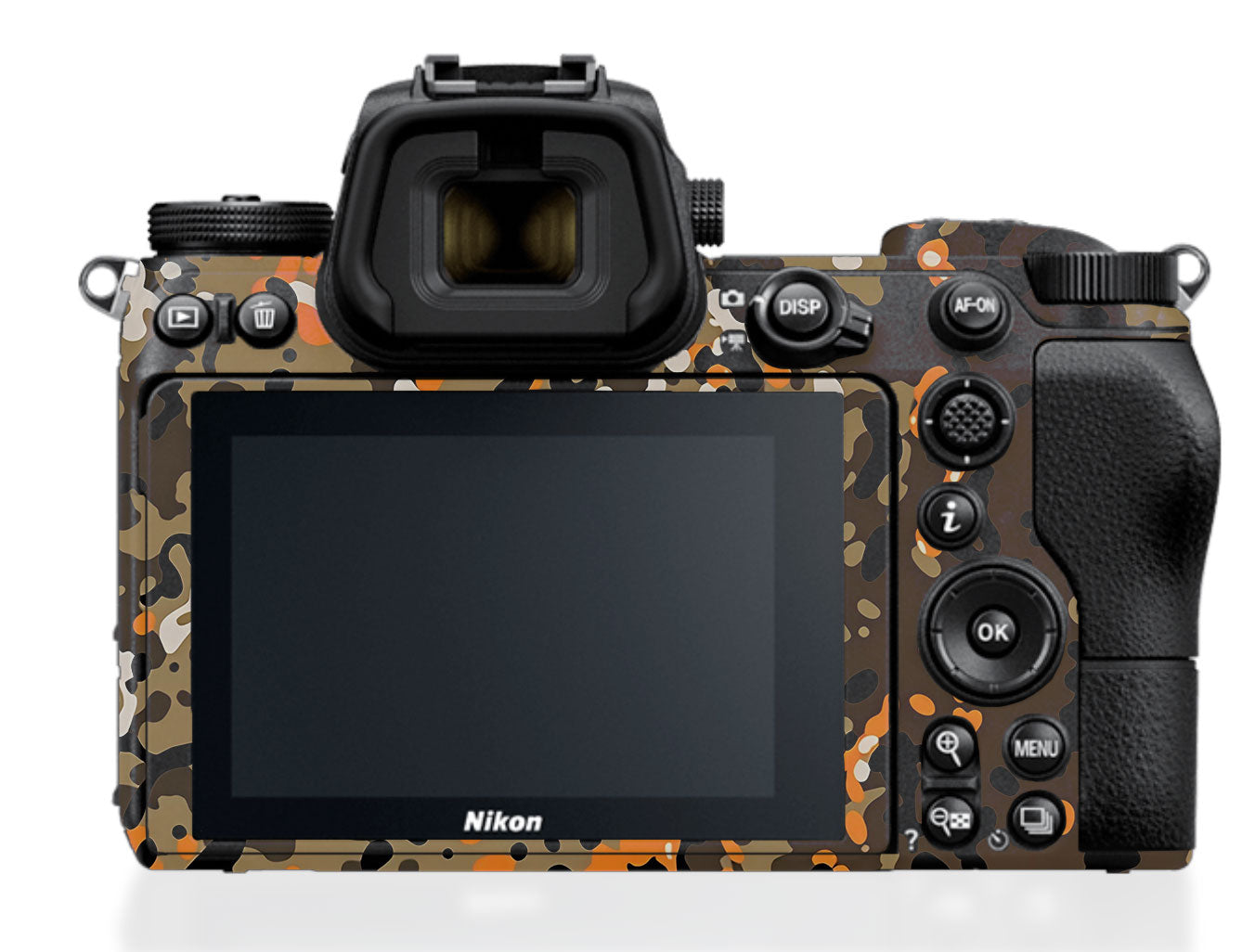 Orange Brown Spot Nikon Z6 III Camera Skin