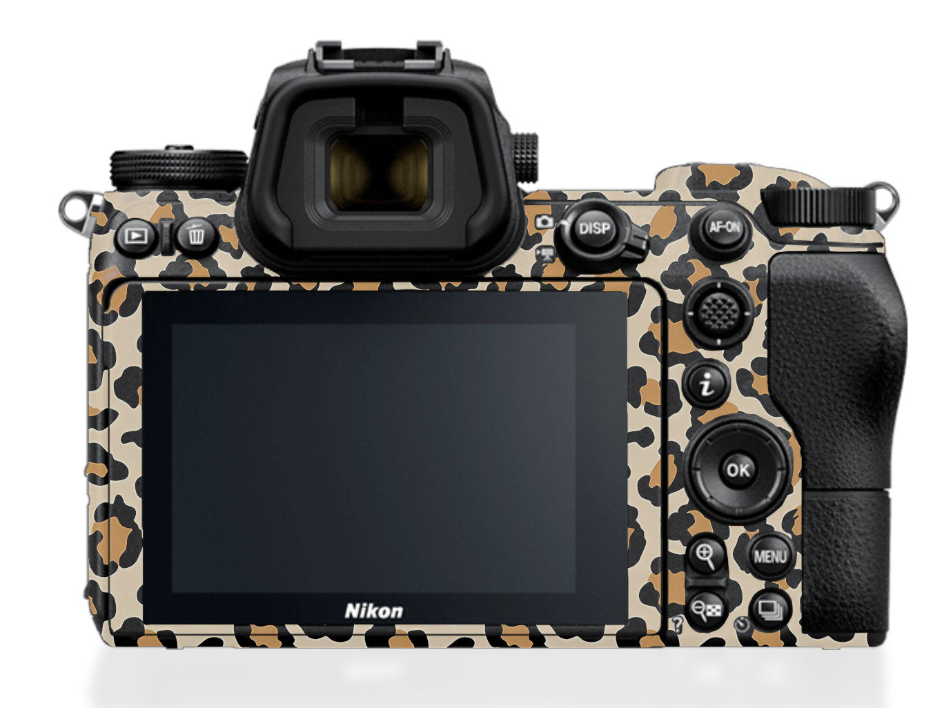 Sandy Leopard Spots Nikon Z6 III Camera Skin