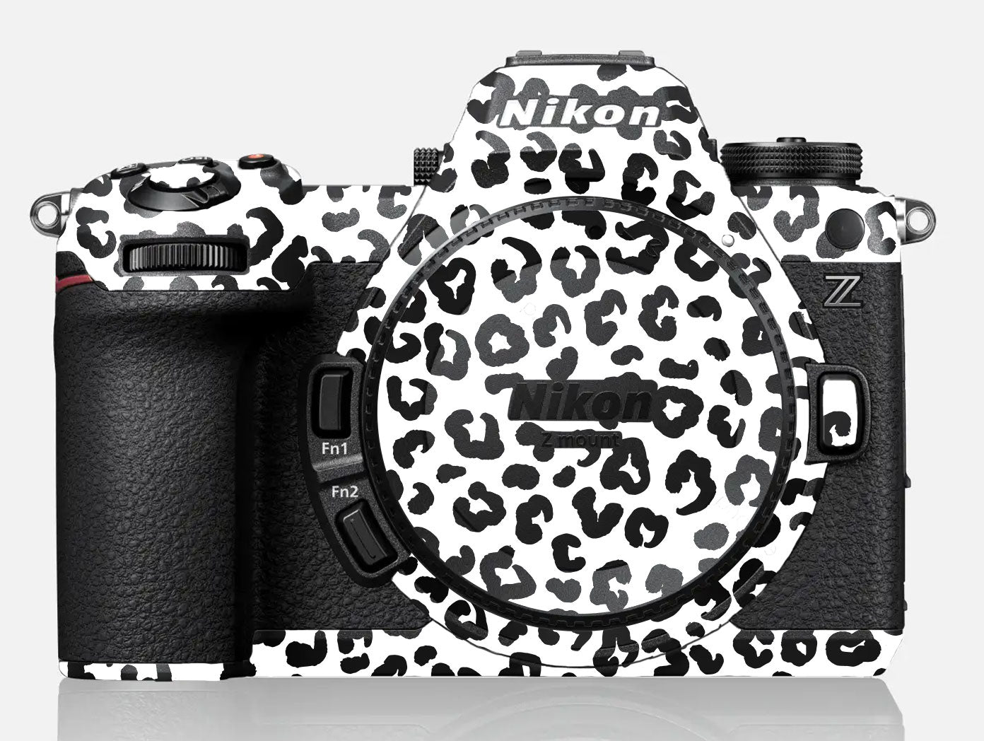 White Leopard Nikon Z6 III Camera Skin