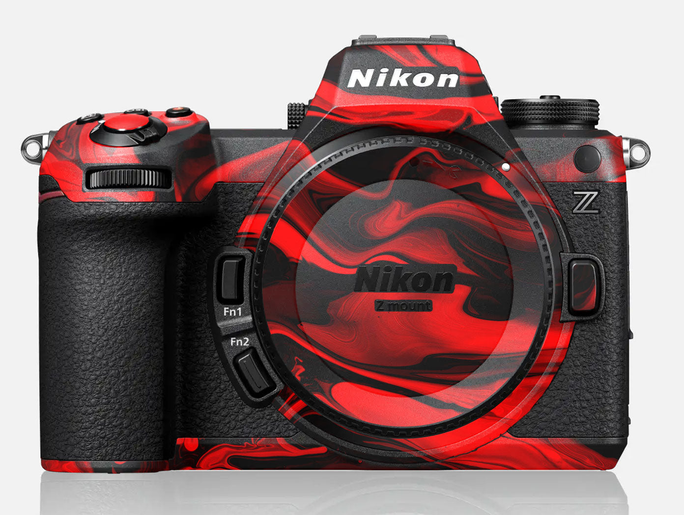 Red Lava Flow Nikon Z6 III Camera Skin