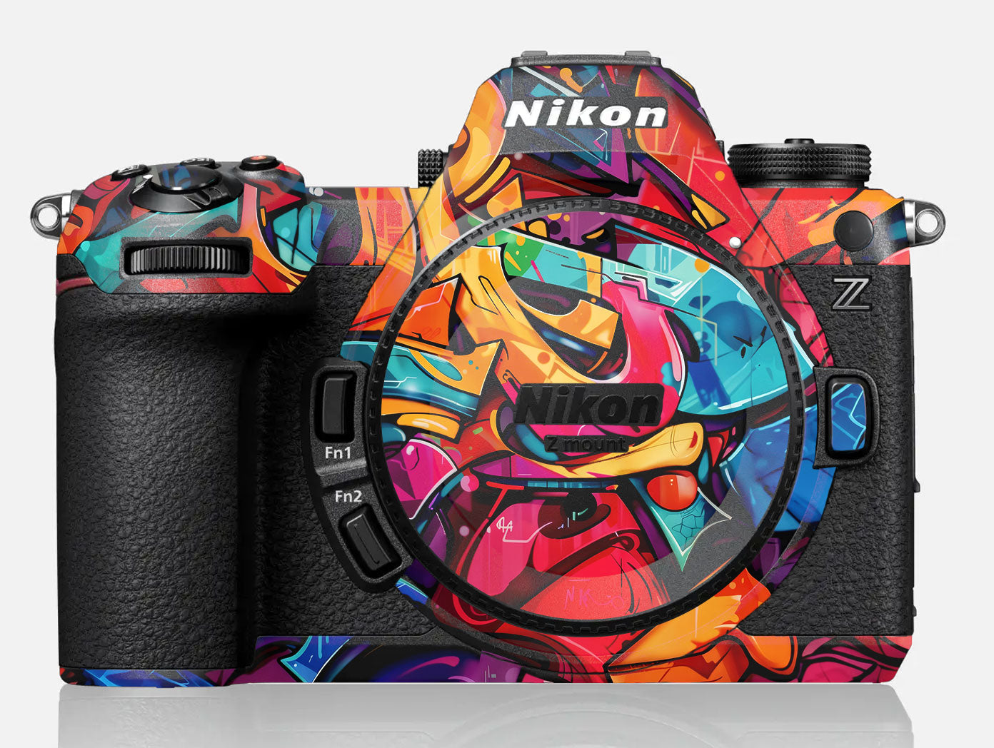 Urban Graffiti Explosion Nikon Z6 III Camera Skin