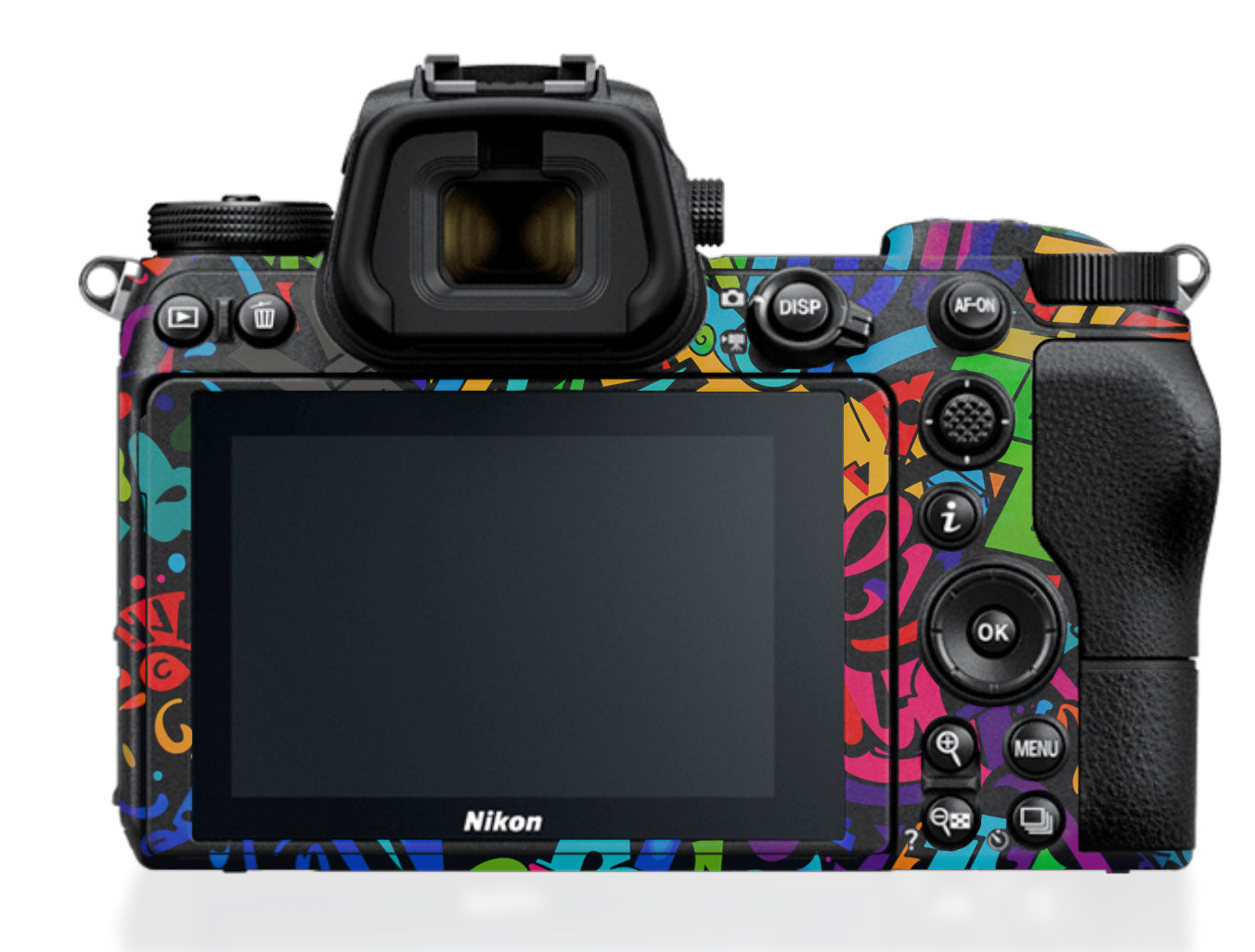 Colorful Urban Street Art Lettering Nikon Z6 III Camera Skin