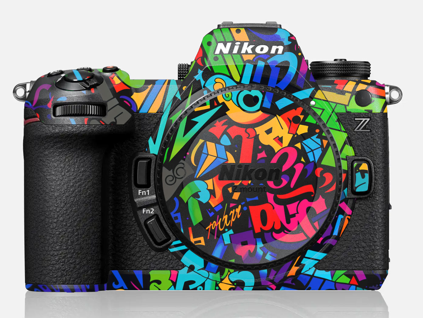Colorful Urban Street Art Lettering Nikon Z6 III Camera Skin