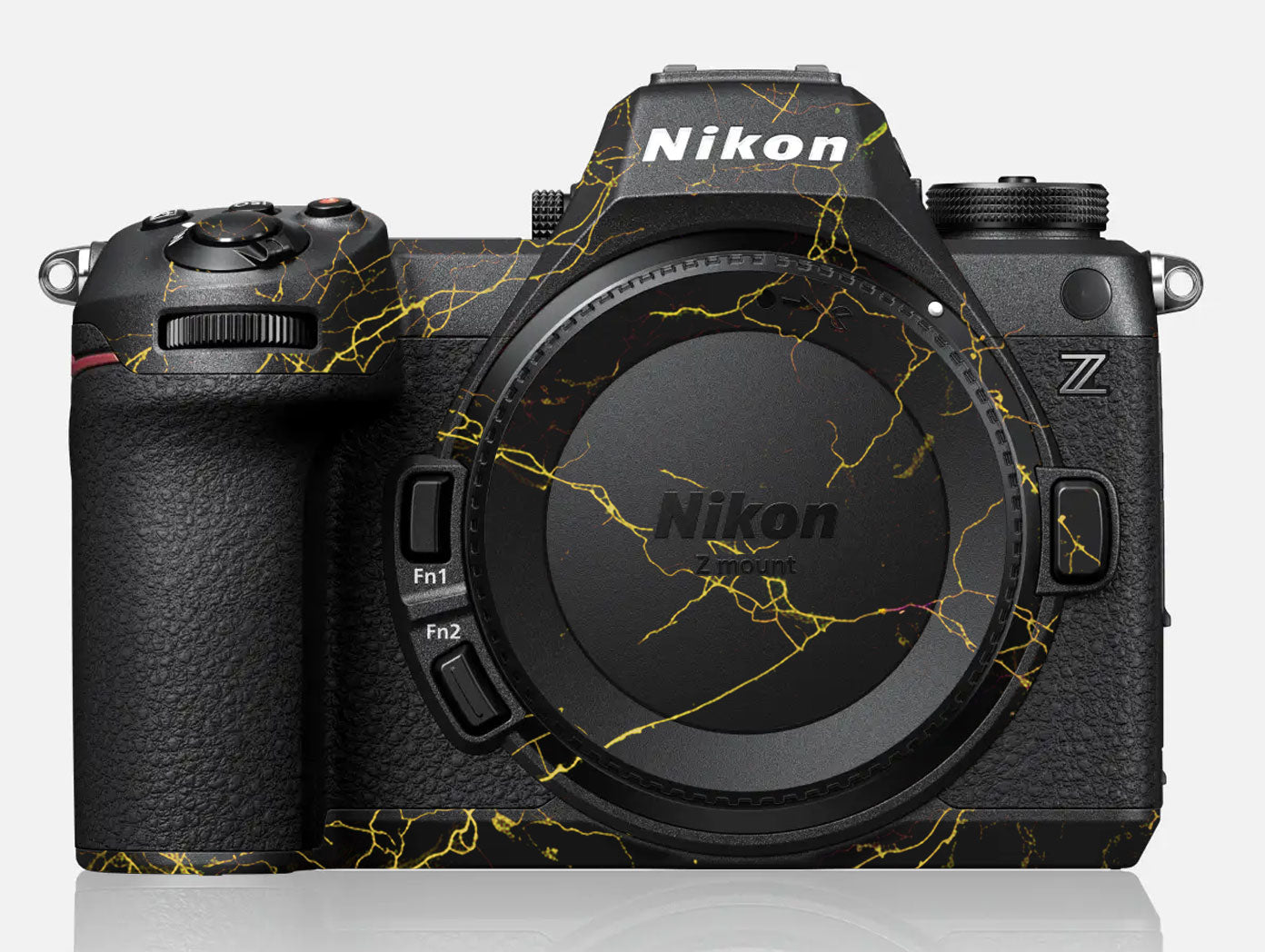 Electric Gold Veins Nikon Z6 III Camera Skin