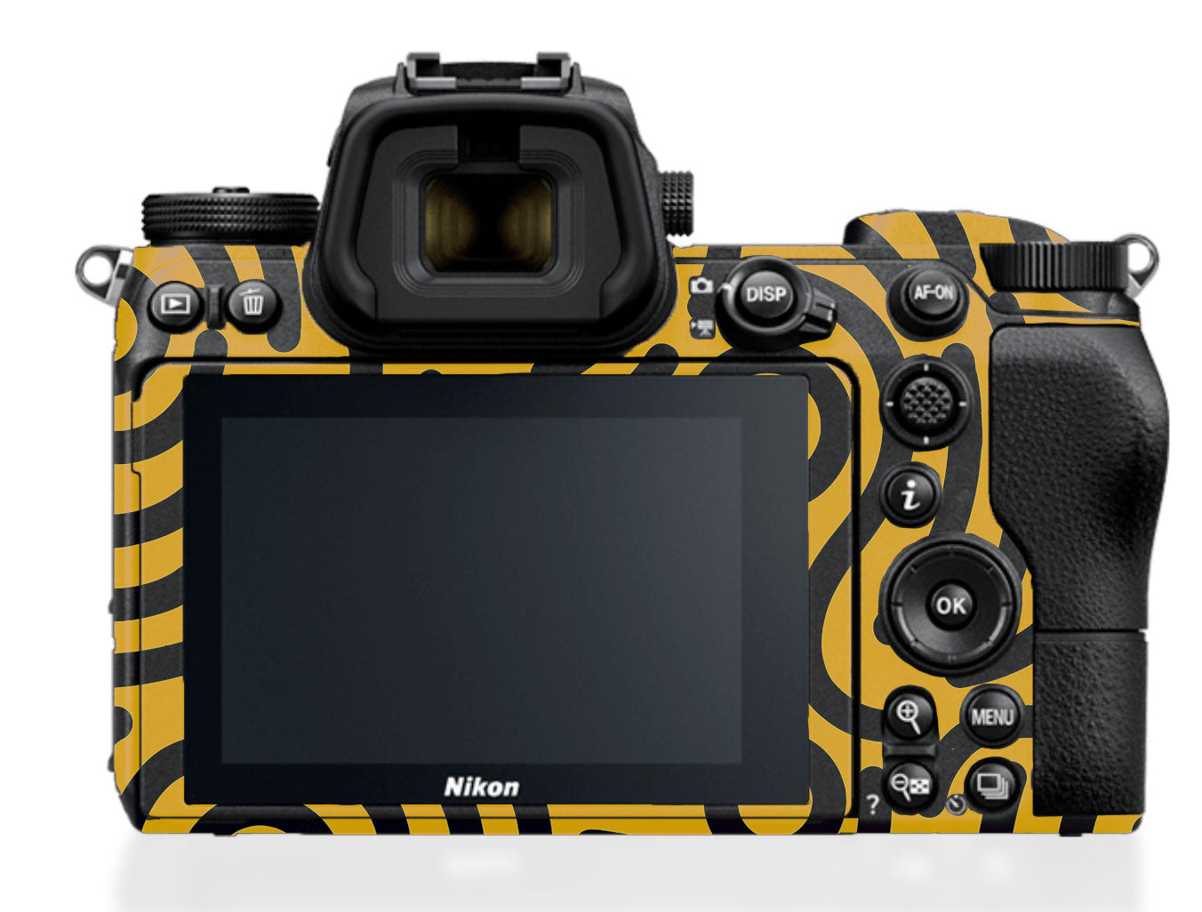 Minimal Yellow Wave Nikon Z6 III Camera Skin