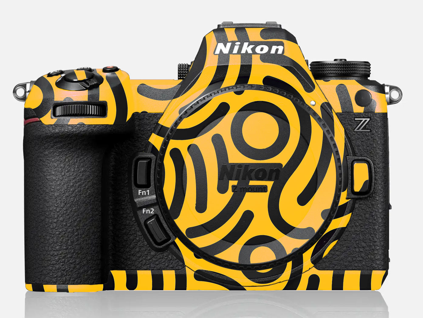 Minimal Yellow Wave Nikon Z6 III Camera Skin