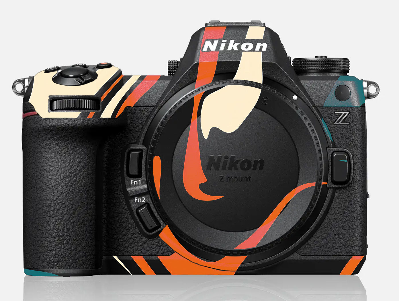 Mid-Century Abstract Swirl Nikon Z6 III Camera Skin