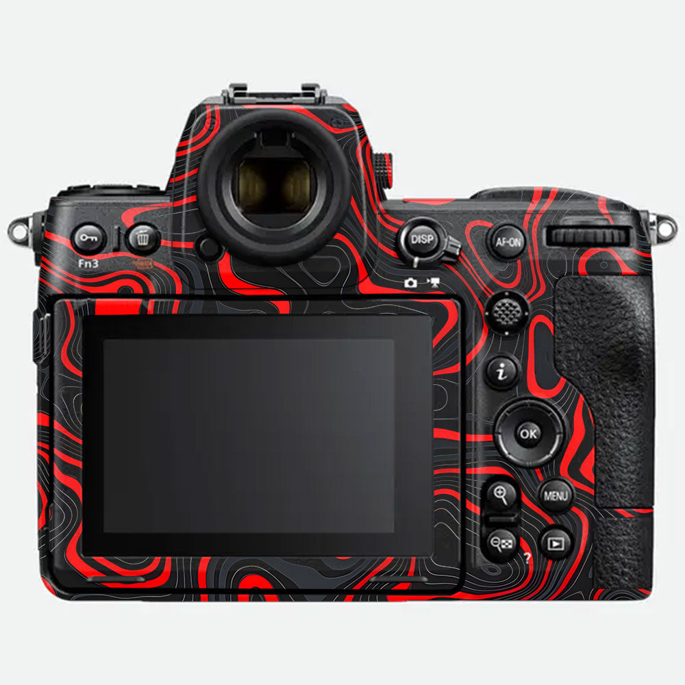 Crimson Waves Nikon Z8 Camera Skin