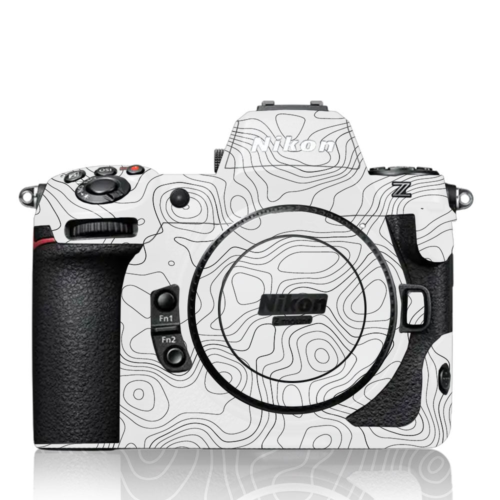 White Contour Design Nikon Z8 Camera Skin