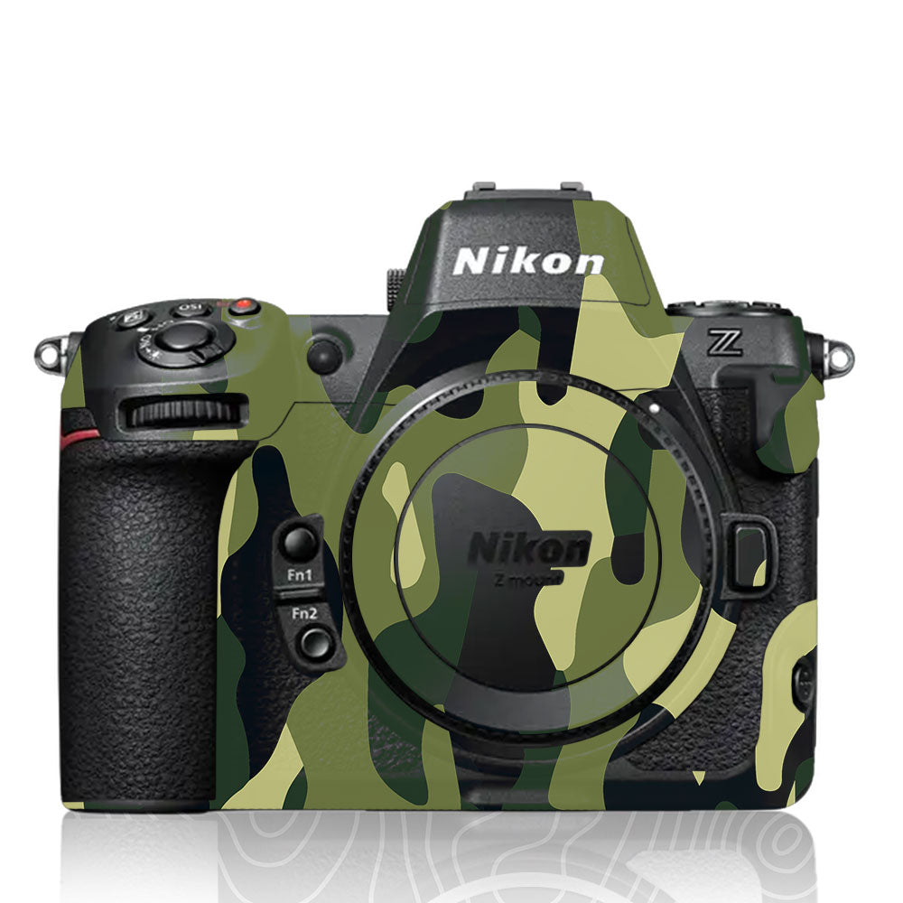Forest Green Camo Nikon Z8 Camera Skin