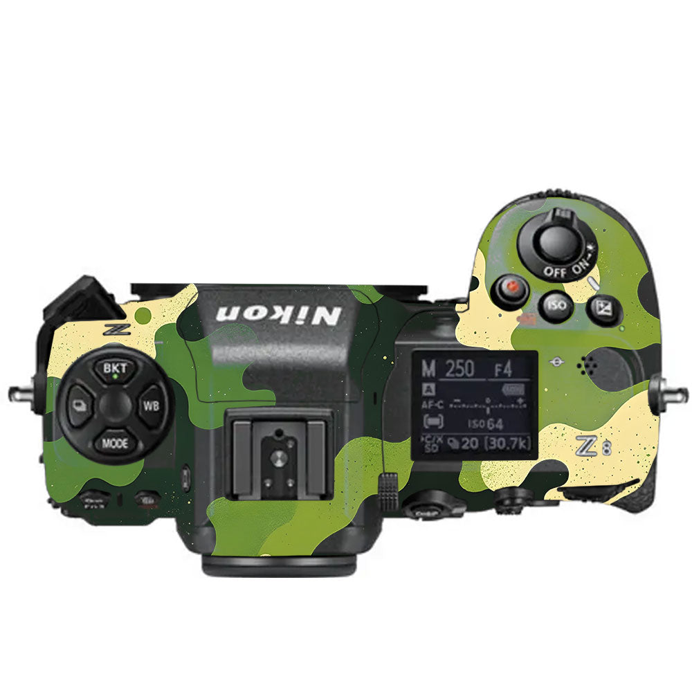 Camouflage Pattern Nikon Z8 Camera Skin