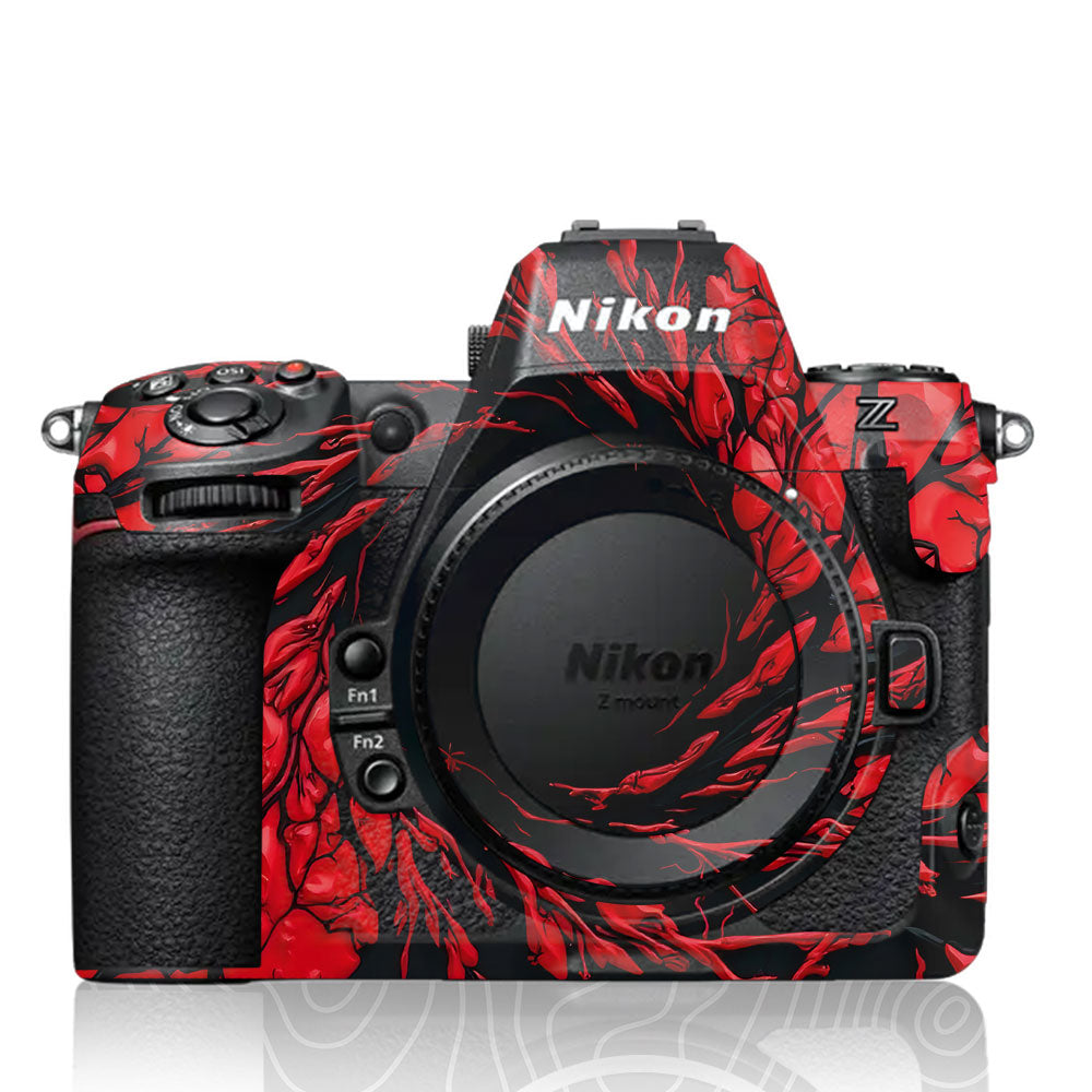 Venom Red Nikon Z8 Camera Skin