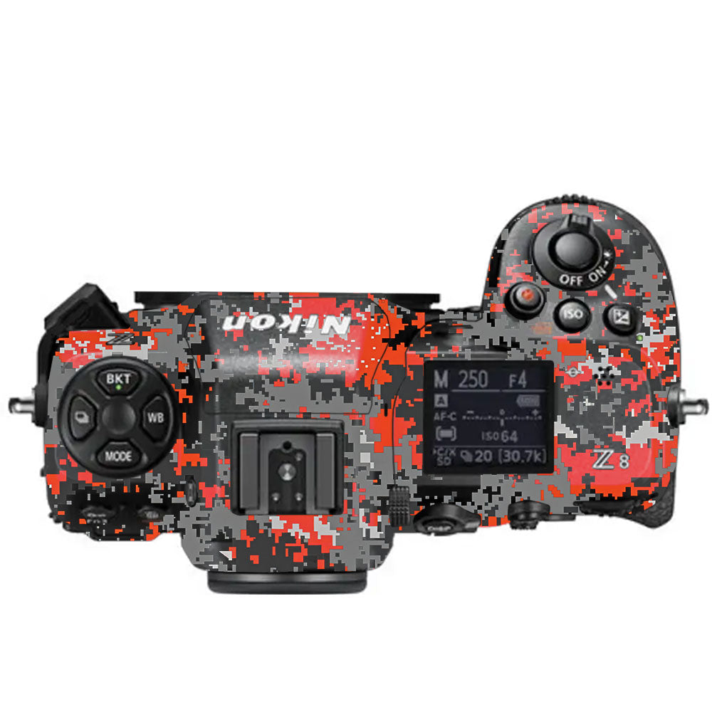 Inferno Pixel Nikon Z8 Camera Skin