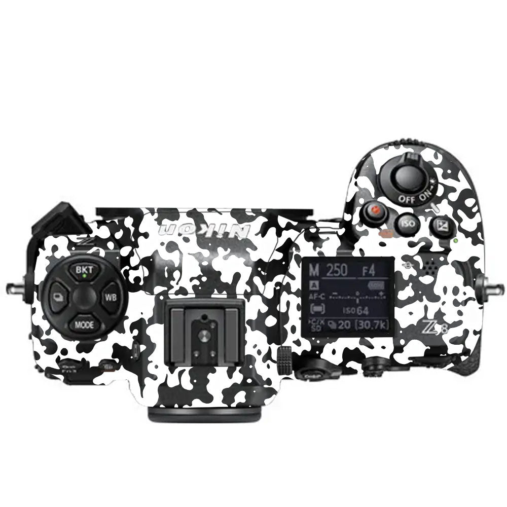 Snow Camo Nikon Z8 Camera Skin