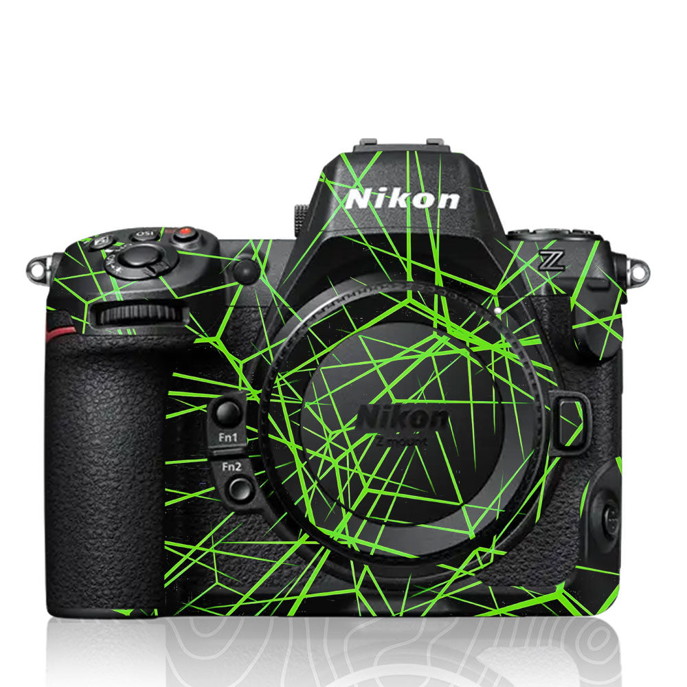 Neon Grid Nikon Z8 Camera Skin