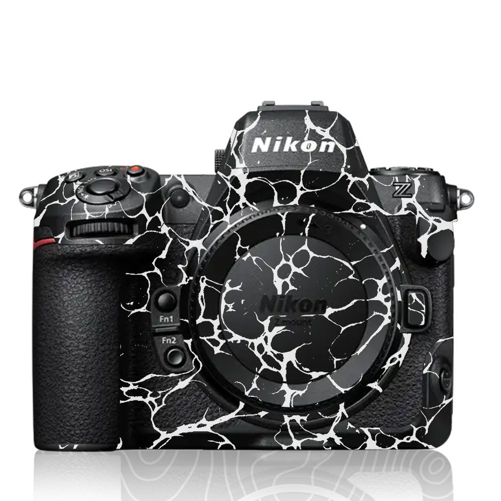 White Web Nikon Z8 Camera Skin