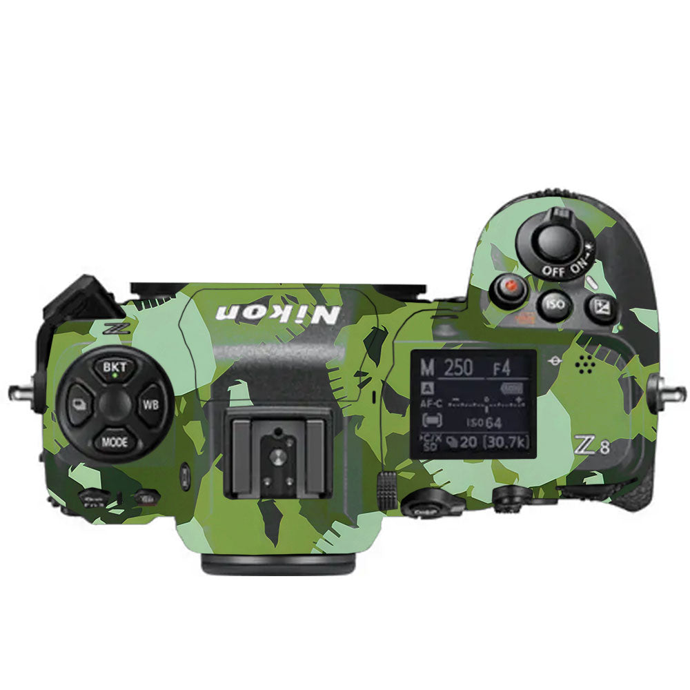 Tropic Camo Nikon Z8 Camera Skin
