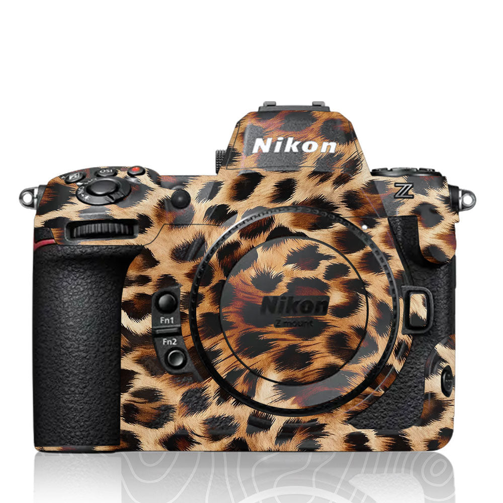 Classic Leopard Spots Nikon Z8 Camera Skin