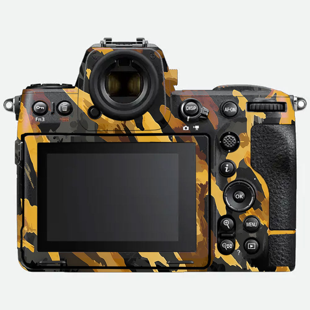 Camo Tiger Blend Nikon Z8 Camera Skin