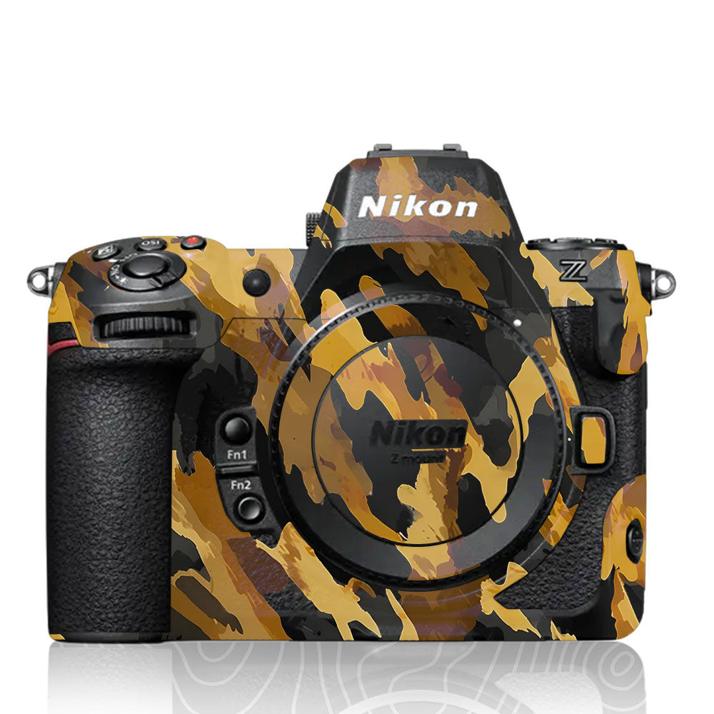 Camo Tiger Blend Nikon Z8 Camera Skin